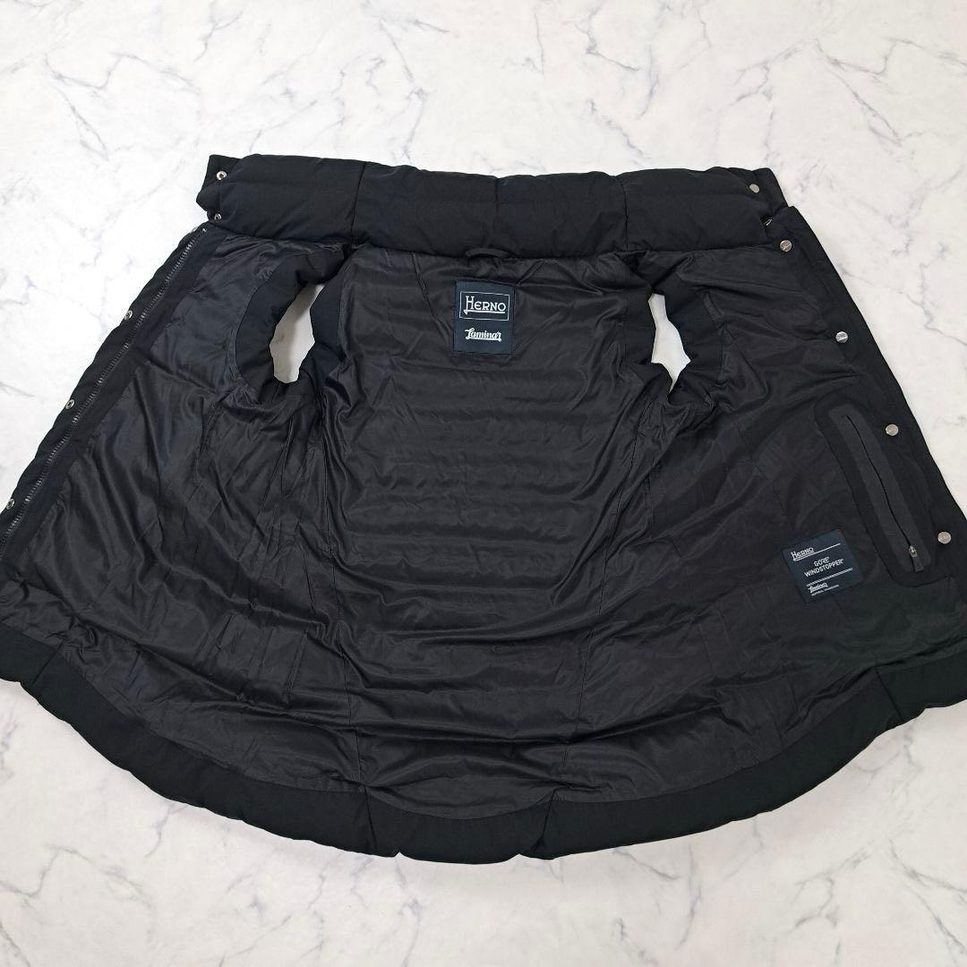 HERNO 高機能 ラミナー ゴアウィンドストッパー ダウンベスト ジレ 40