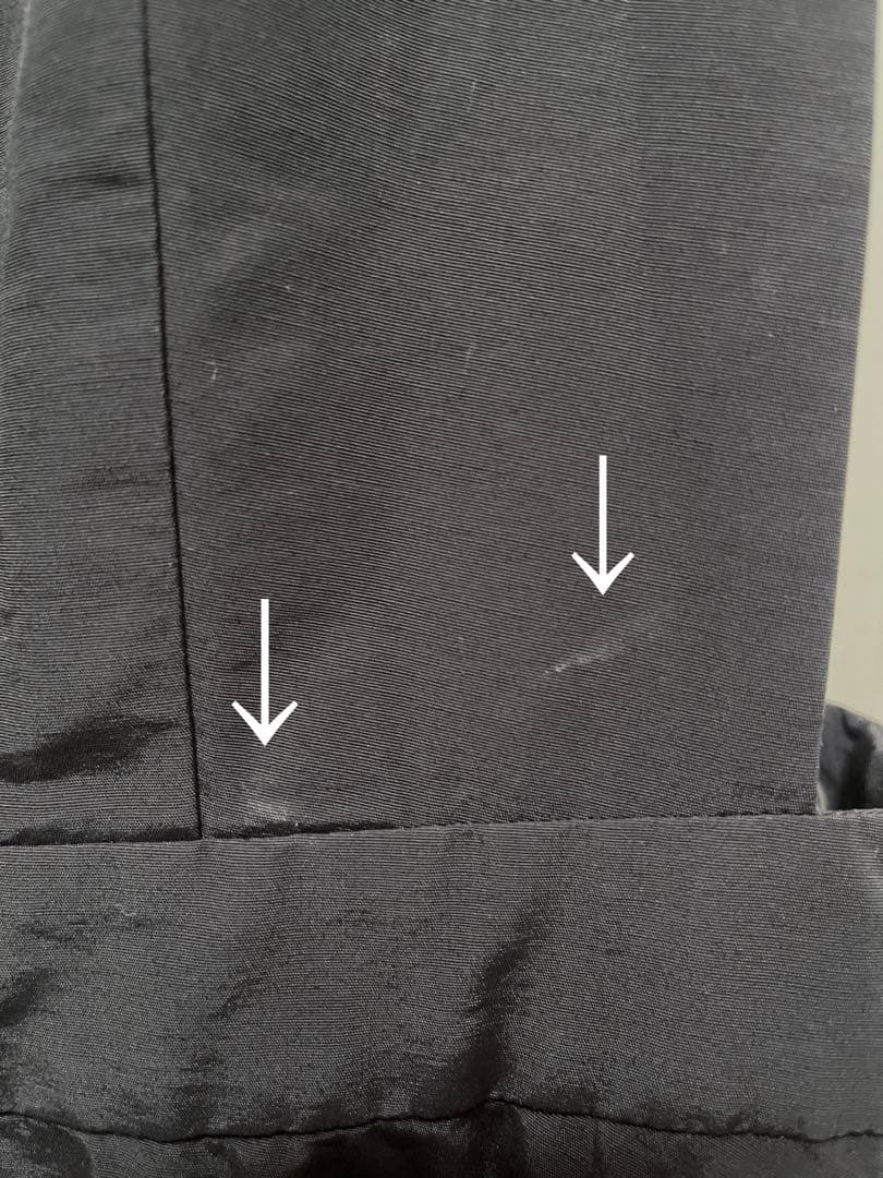 nagonstans ブラック サロペット Sサイズ