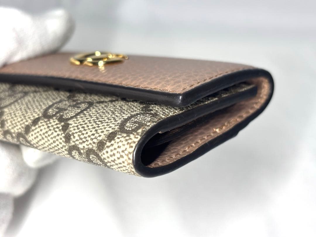 【美品】GUCCIグッチ　マーモント　6連キーケース