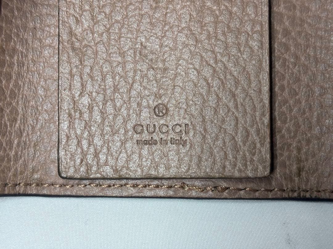 【美品】GUCCIグッチ　マーモント　6連キーケース