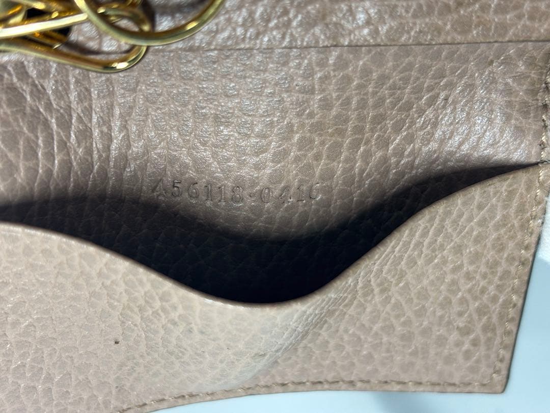 【美品】GUCCIグッチ　マーモント　6連キーケース