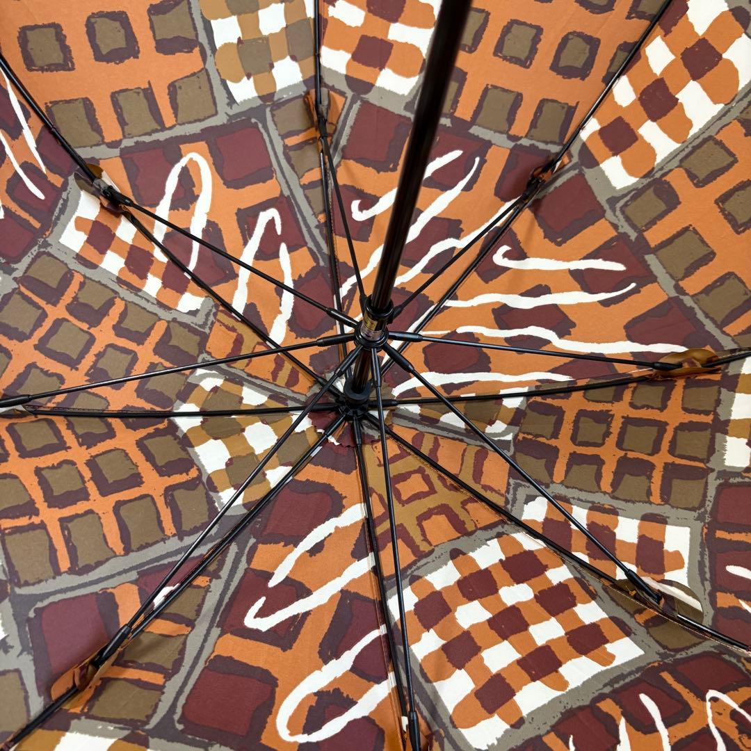 激レア 極美品 ゴチソウ gochisou 総柄アンブレラ 長傘 テキスタイル