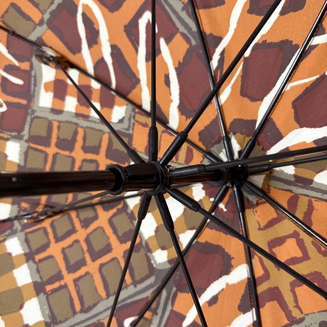 激レア 極美品 ゴチソウ gochisou 総柄アンブレラ 長傘 テキスタイル