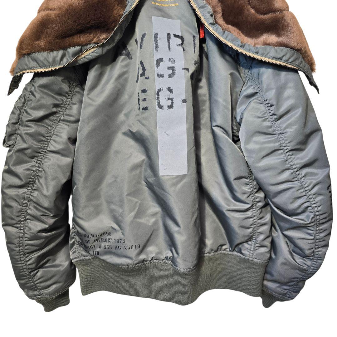 AVIREX MA-1 REMODEL MARK2 Y2K N-3B L タグ付