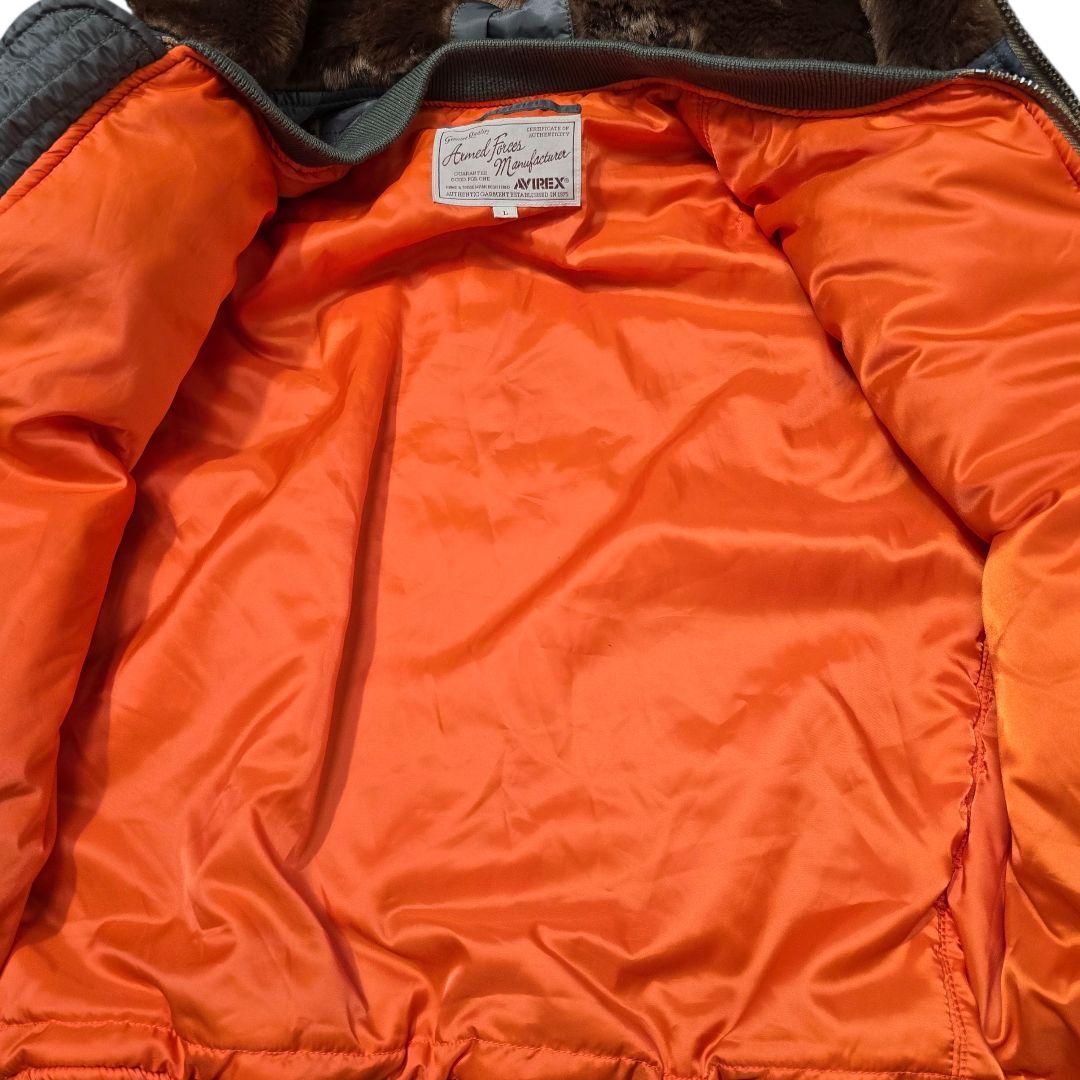 AVIREX MA-1 REMODEL MARK2 Y2K N-3B L タグ付