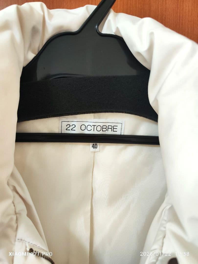 ご予約済みです✨ファー取外し可能　22 OCTOBRE ロングダウンコート