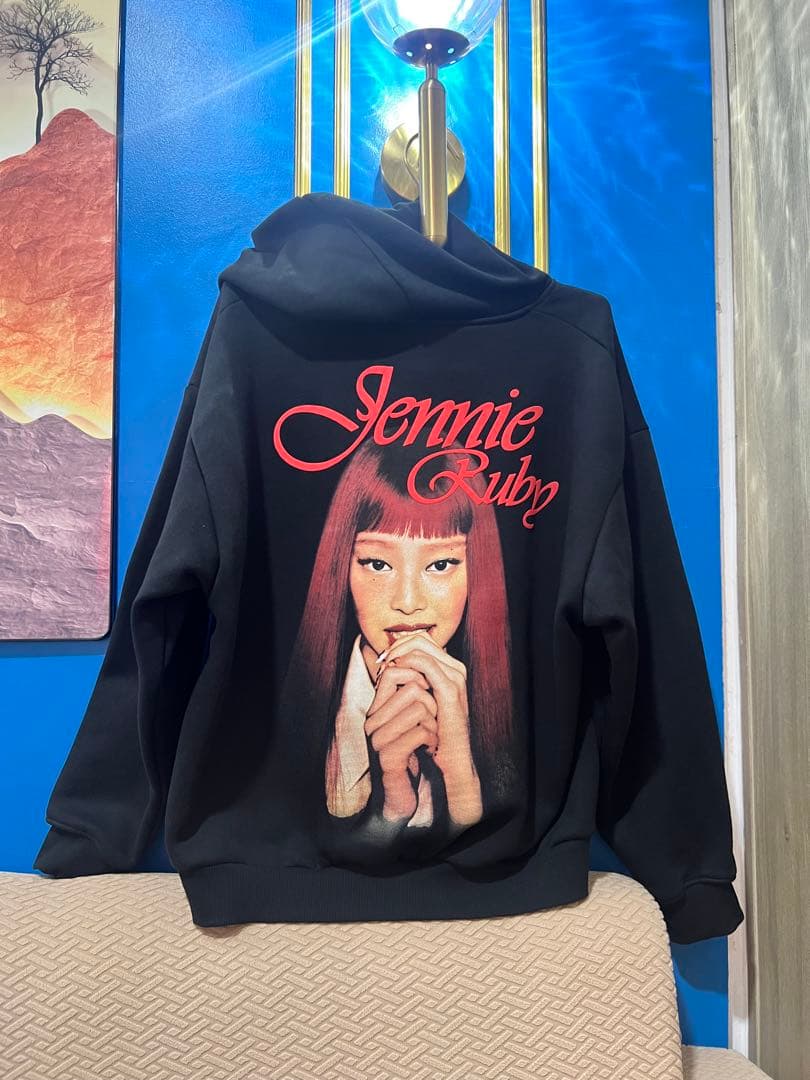 L*様 Jennie Ruby フード付きパーカー ブラック