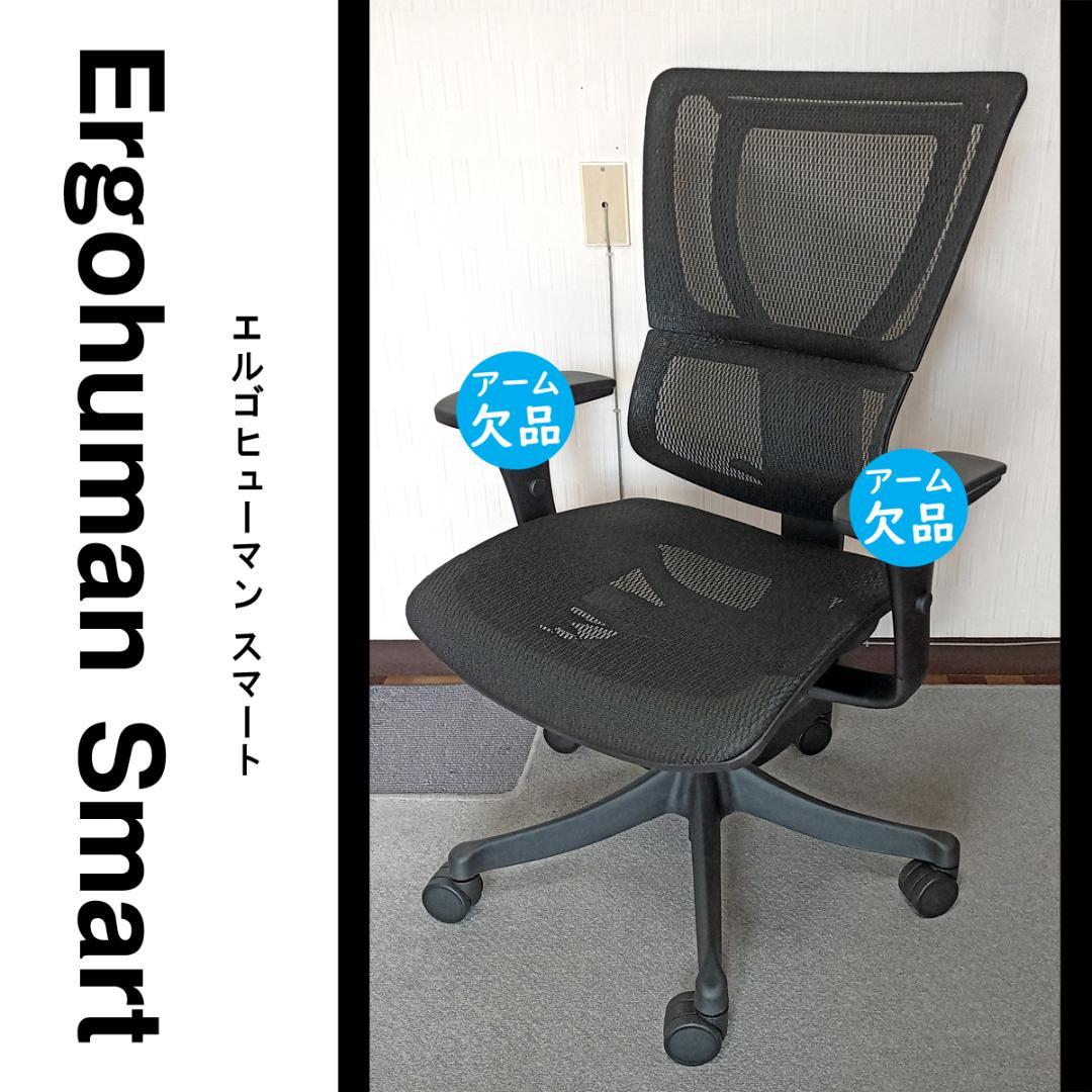 Ergohuman エルゴヒューマン スマート メッシュ デスク リクライニング