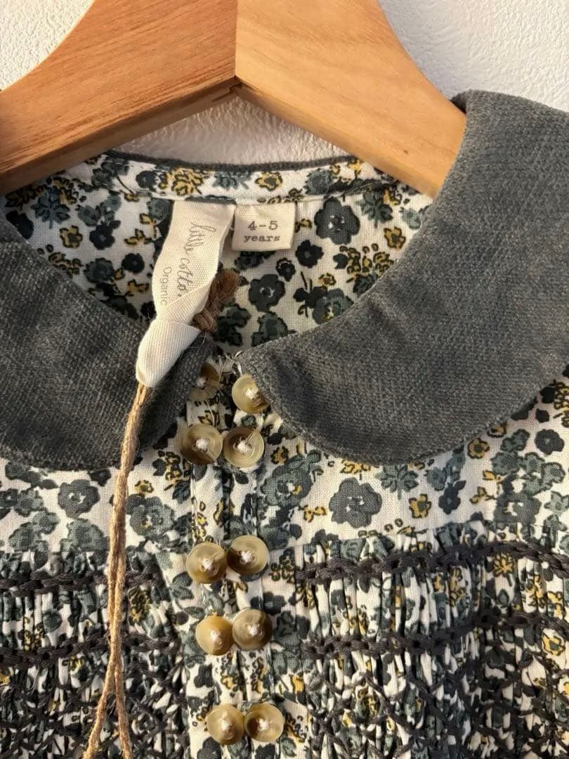 新品 Little cotton clothes　4-5y　ワンピース