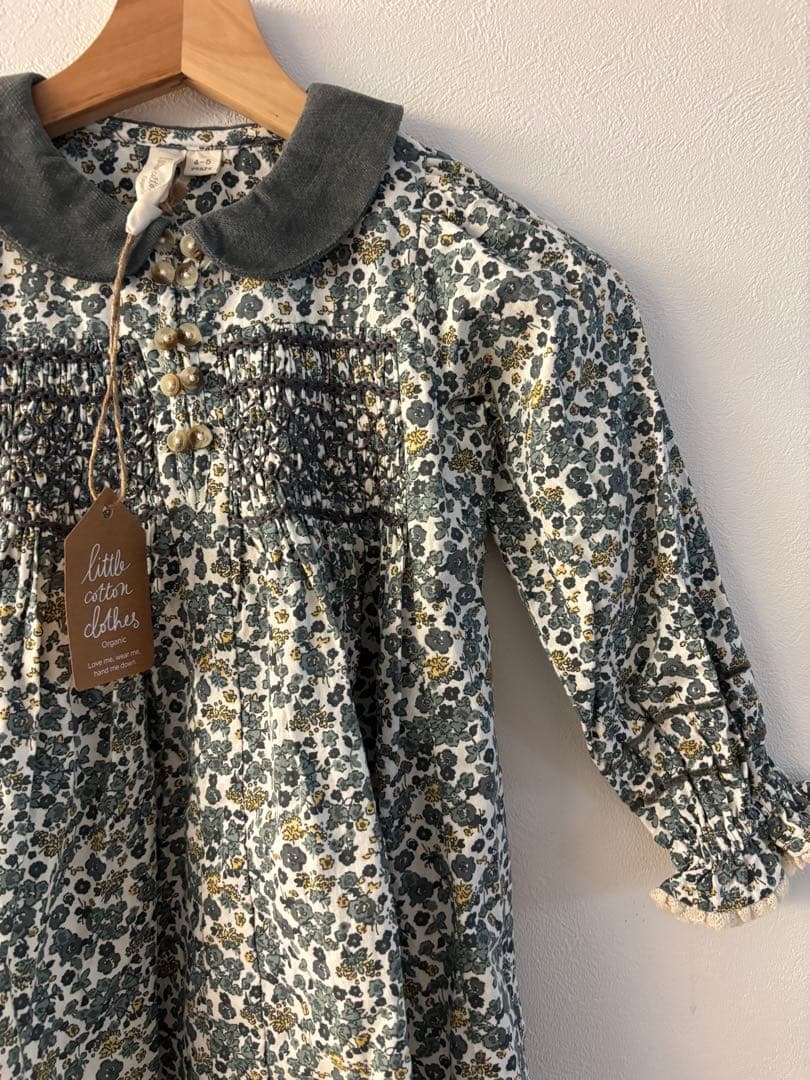 新品 Little cotton clothes　4-5y　ワンピース