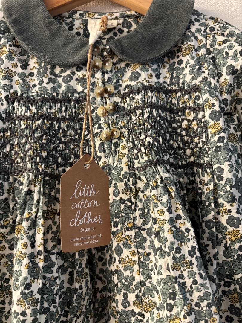 新品 Little cotton clothes　4-5y　ワンピース
