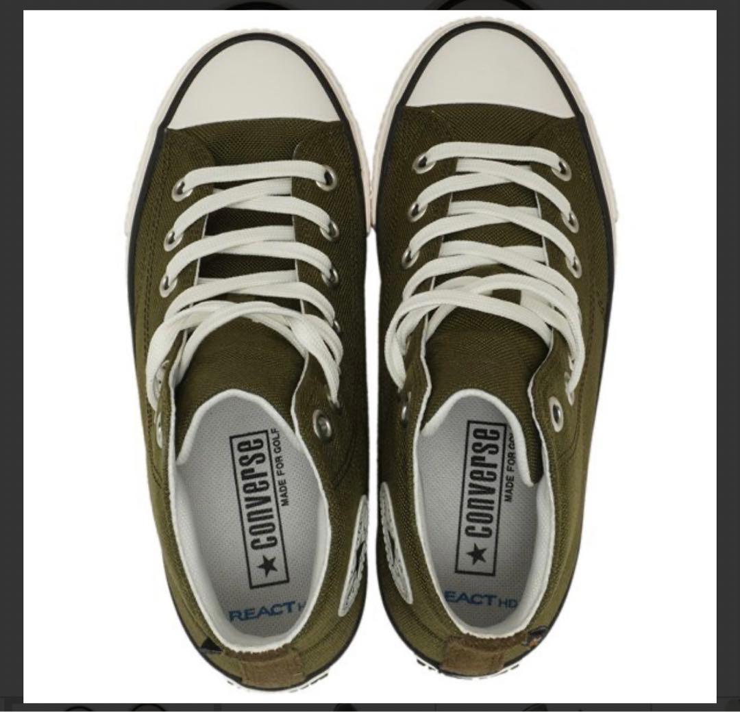 新品・未使用　コンバース ゴルフシューズ （ユニセックス）23cm