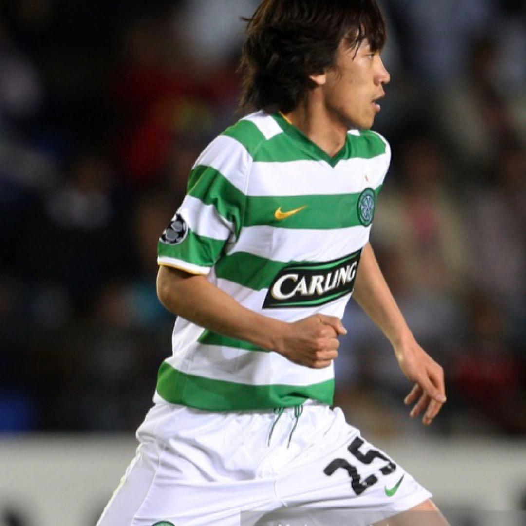 セルティック 2008/09CL 中村俊輔 選手用 ユニフォーム 日本代表