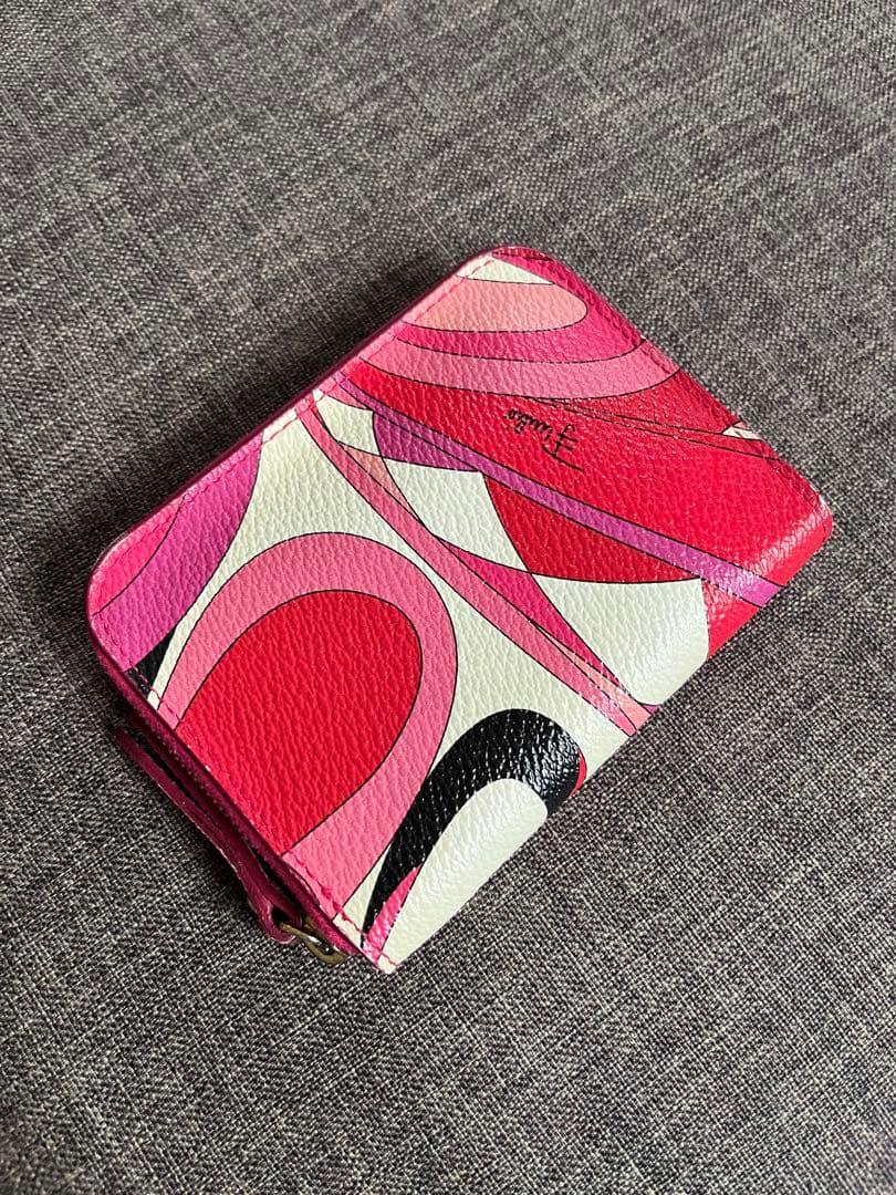 エミリオプッチ　ケース　財布 ピンク