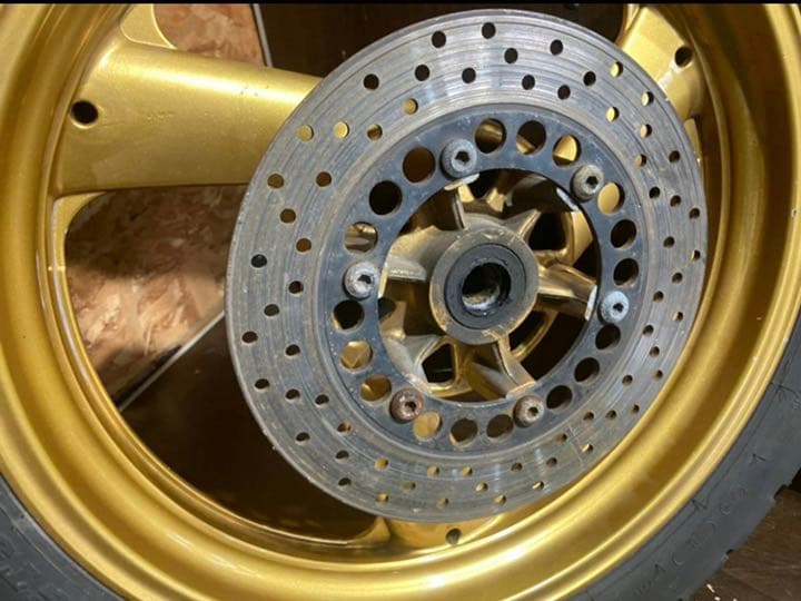 XJR400前後ホイールセット