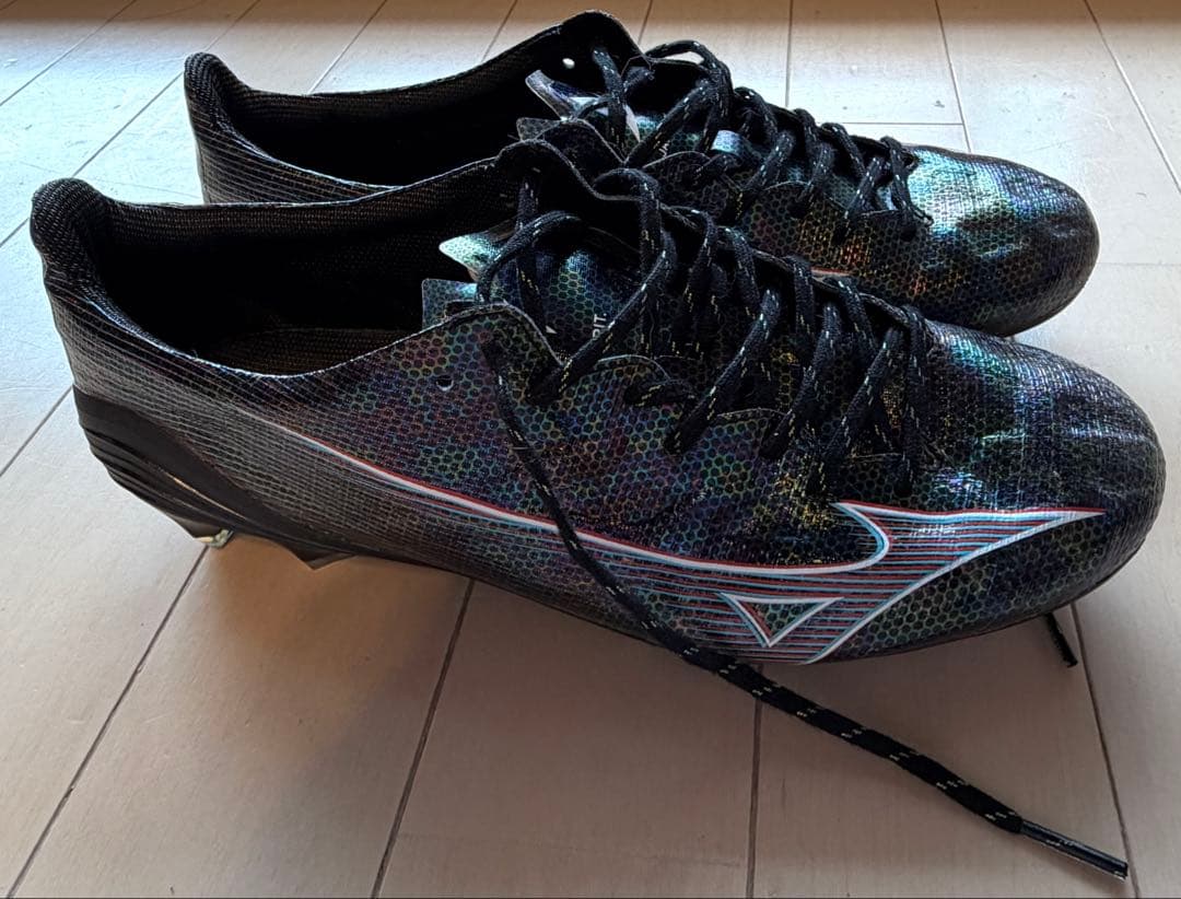 ミズノ アルファ JAPAN 25.5 黒