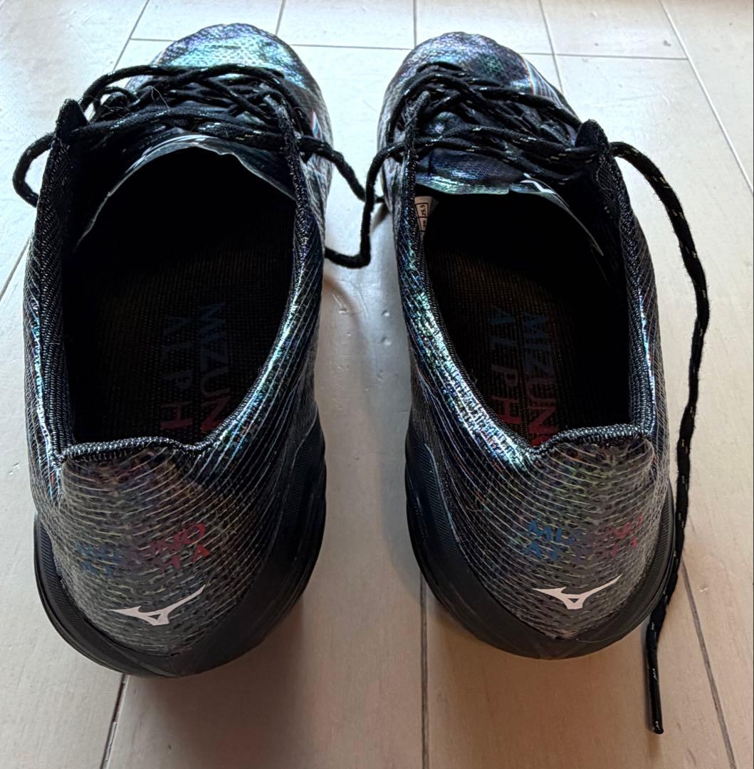 ミズノ アルファ JAPAN 25.5 黒