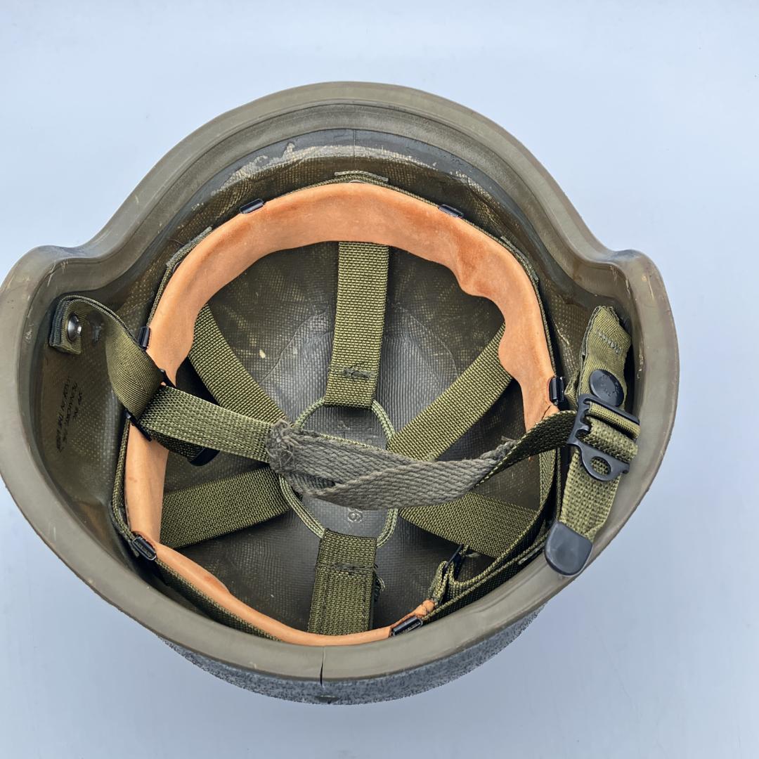 米軍　PASGT フリッツヘルメット　サイズ：M-2　ブラック　黒　軍物