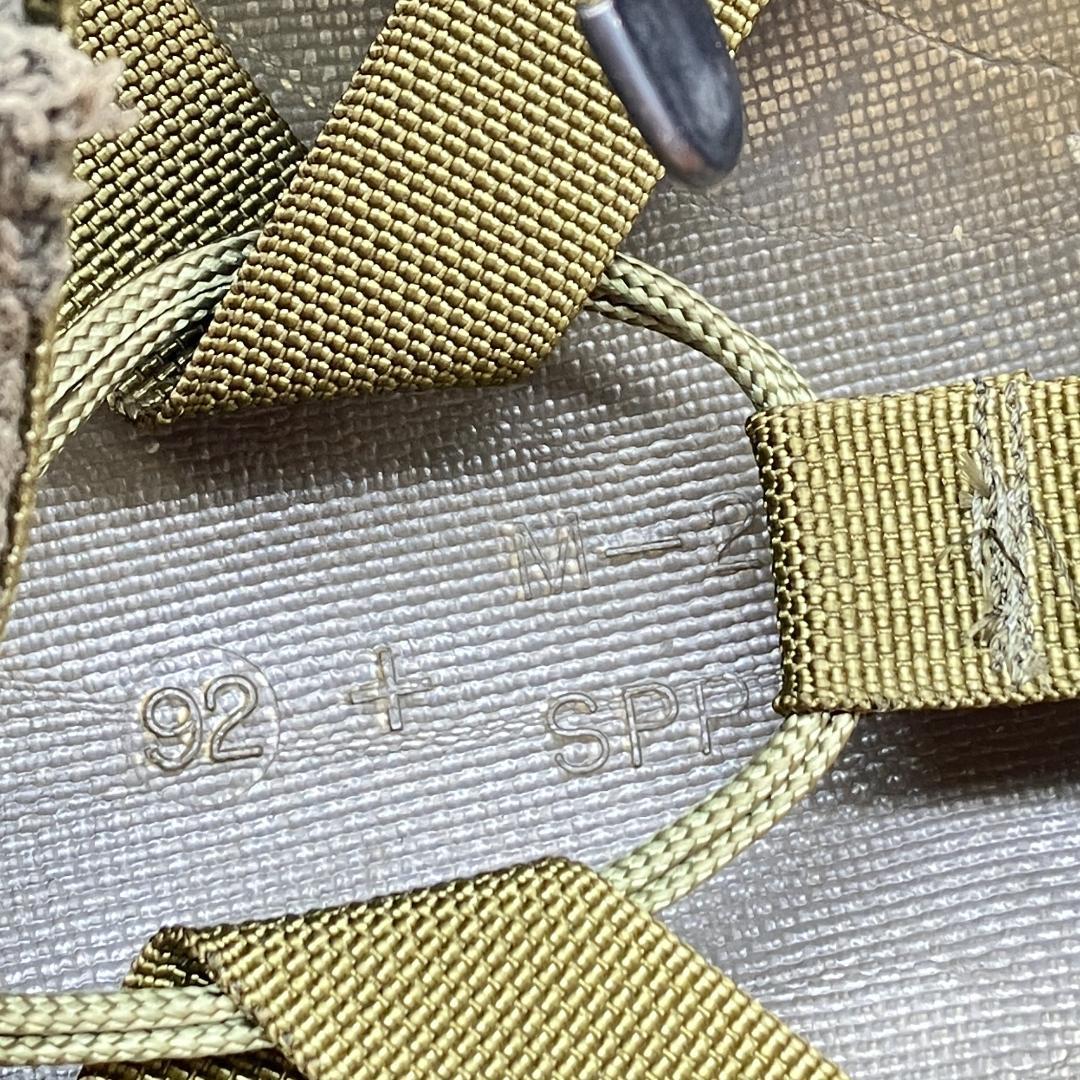 米軍　PASGT フリッツヘルメット　サイズ：M-2　ブラック　黒　軍物