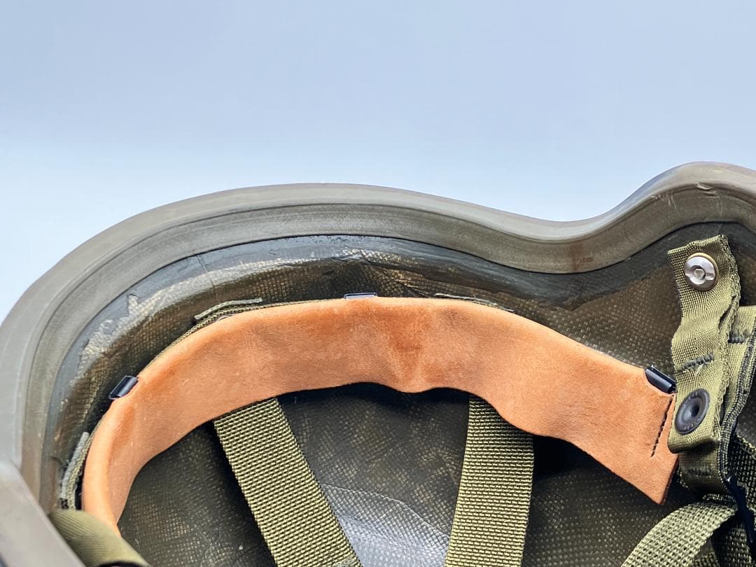 米軍　PASGT フリッツヘルメット　サイズ：M-2　ブラック　黒　軍物