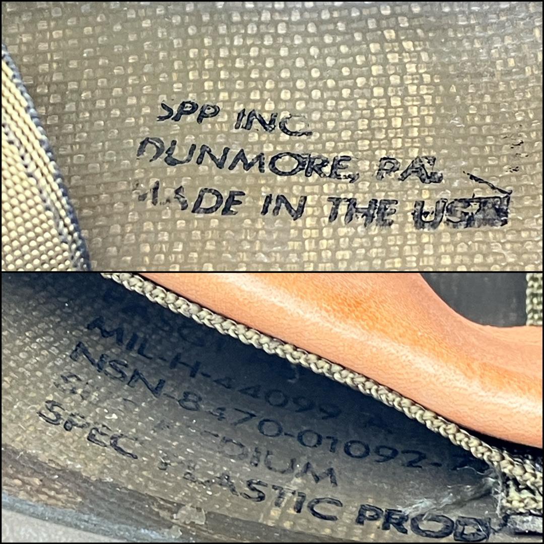 米軍　PASGT フリッツヘルメット　サイズ：M-2　ブラック　黒　軍物