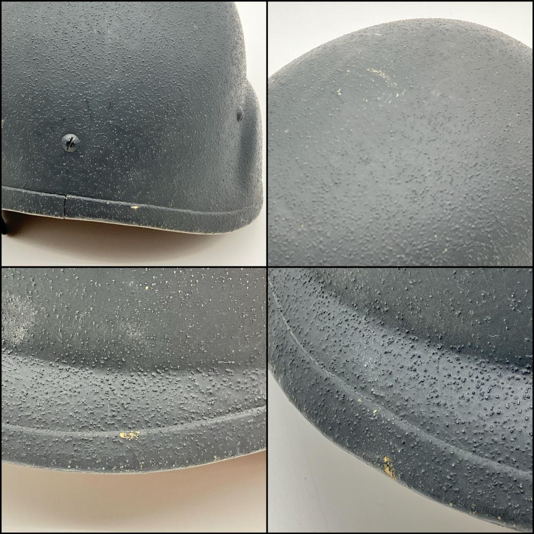 米軍　PASGT フリッツヘルメット　サイズ：M-2　ブラック　黒　軍物