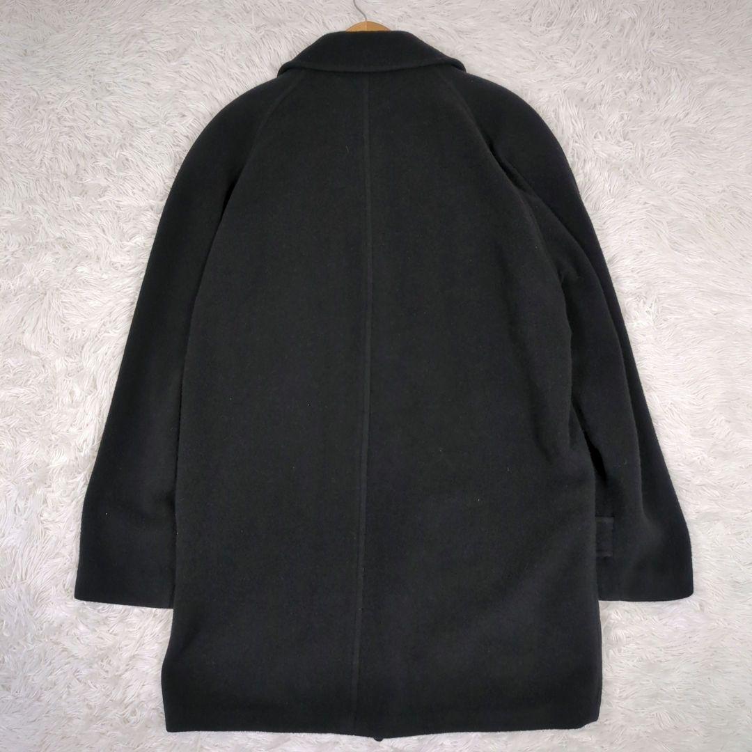 美品【希少サイズ L】イタリア製 モランディ　カシミヤ100%　チェスターコート