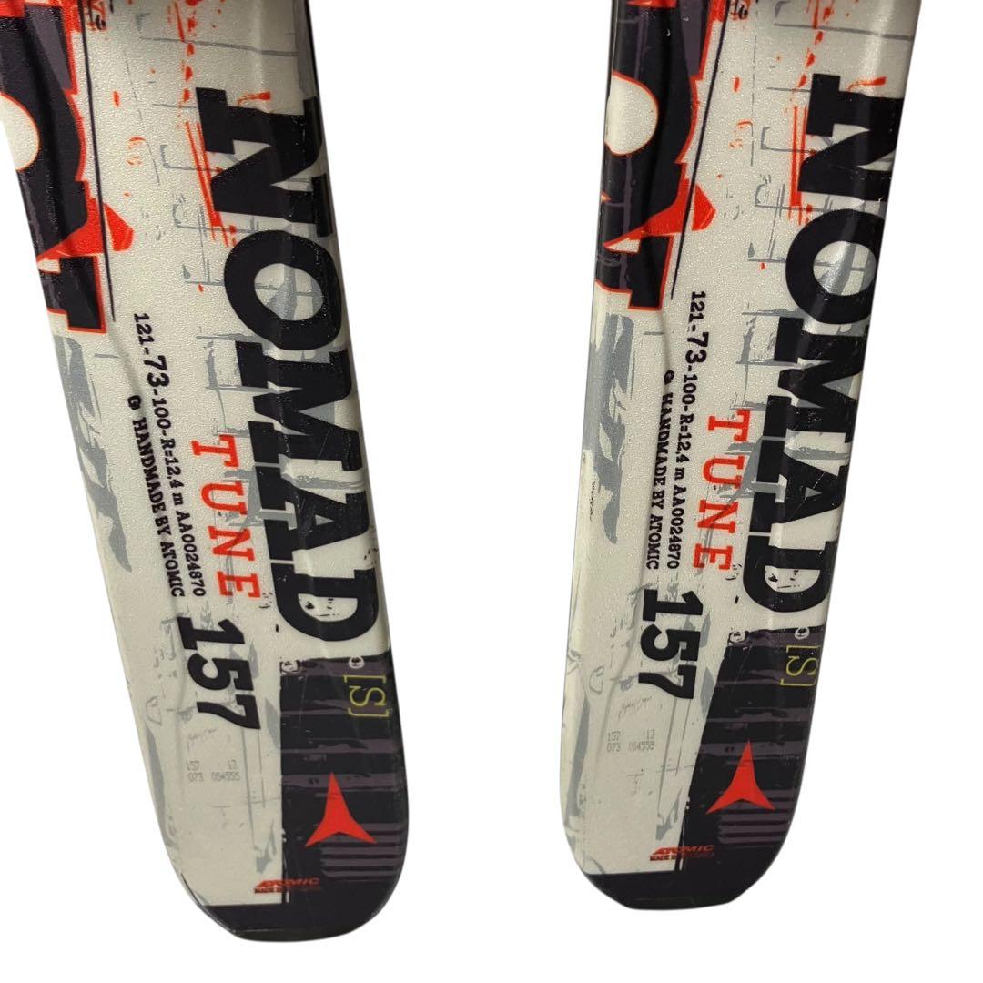 atomic アトミックnomad tune 157 スキー 板　バインディング