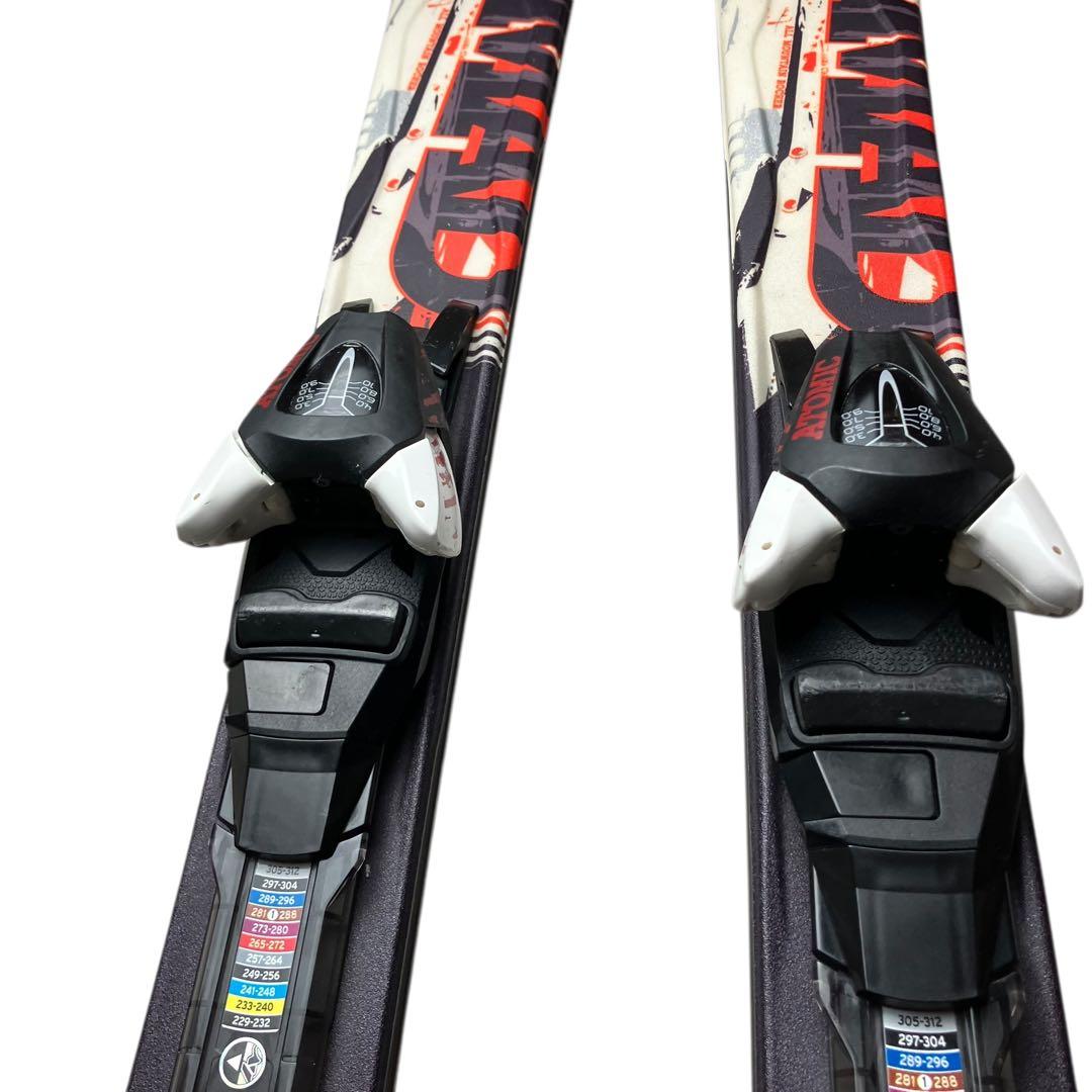 atomic アトミックnomad tune 157 スキー 板　バインディング