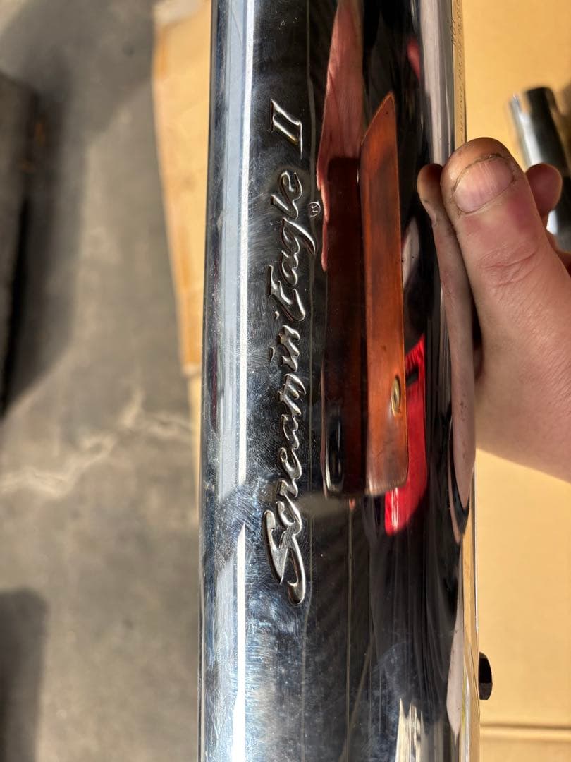 ケンジ様ハーレーダビッドソン スポーツスター スクリーミンイーグルⅡ マフラー