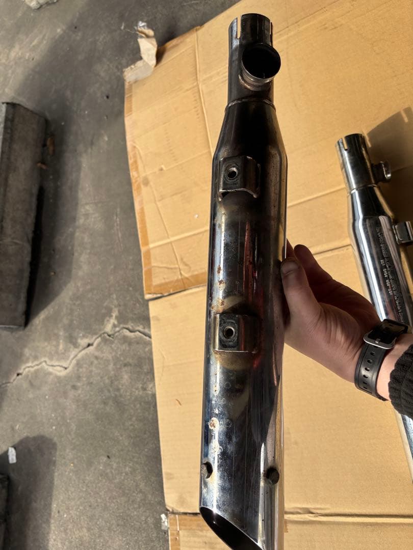 ケンジ様ハーレーダビッドソン スポーツスター スクリーミンイーグルⅡ マフラー