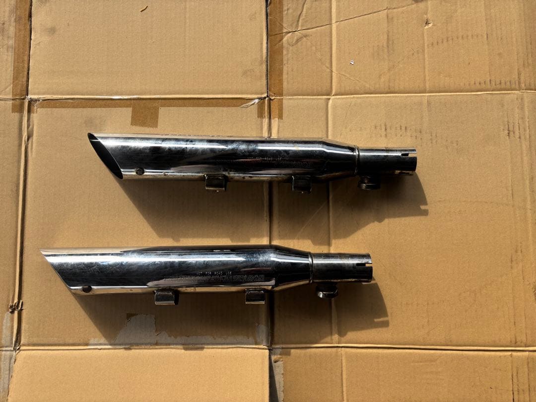 ケンジ様ハーレーダビッドソン スポーツスター スクリーミンイーグルⅡ マフラー