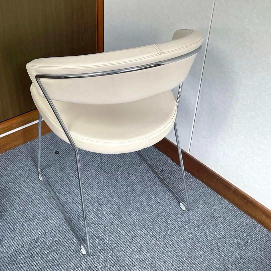 Calligaris カリガリス⭐️ダイニングチェア 牛革 レザー　引き取り　愛知
