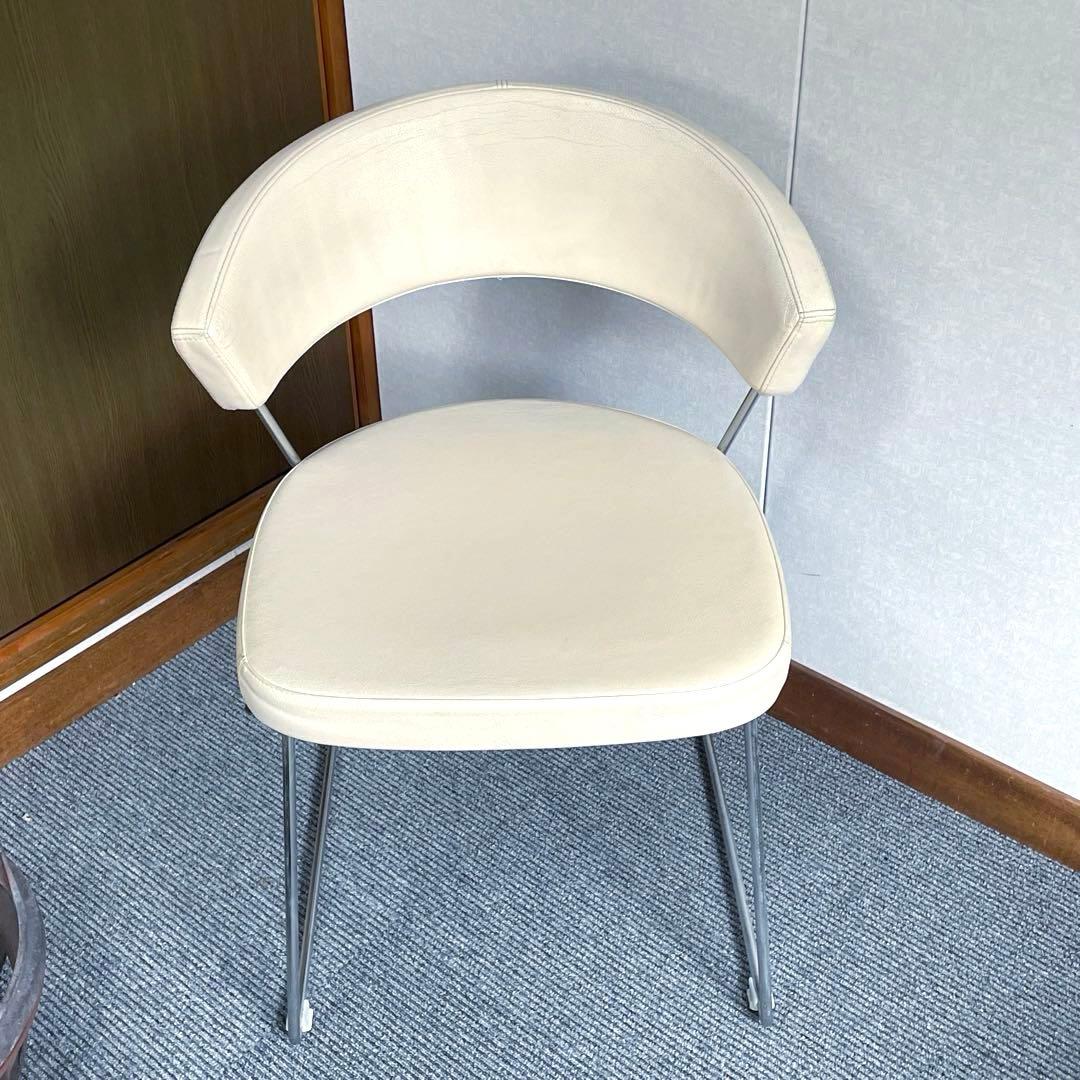 Calligaris カリガリス⭐️ダイニングチェア 牛革 レザー　引き取り　愛知