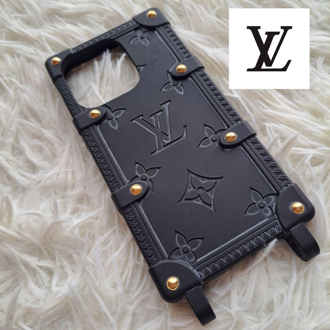 【LOUIS VUITTON】iPhone14PROモノグラムエンボスリトランク