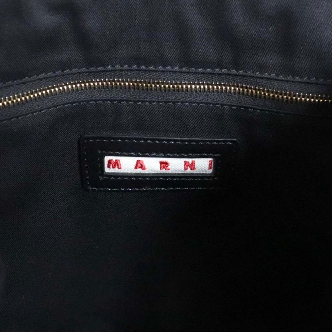 良品 MARNI マルニ 変形 レザー ショルダー トート バッグ 肩掛け