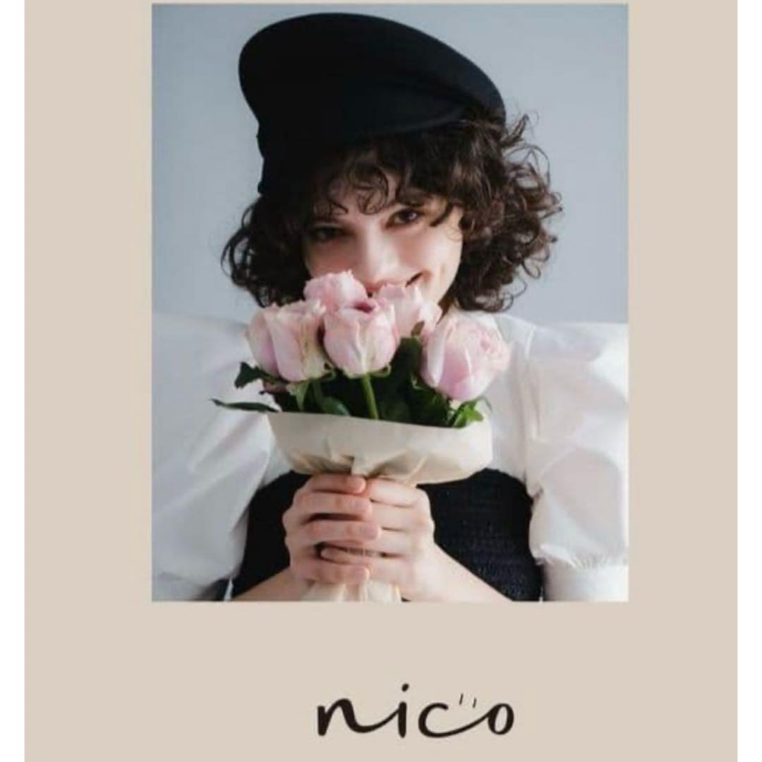 新品未使用‼️nico キャスケットブラック