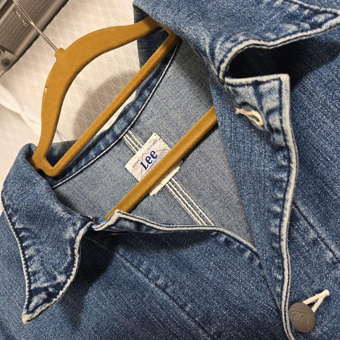 美品 Lee リー カバーオール 91-J デニム 0412 復刻