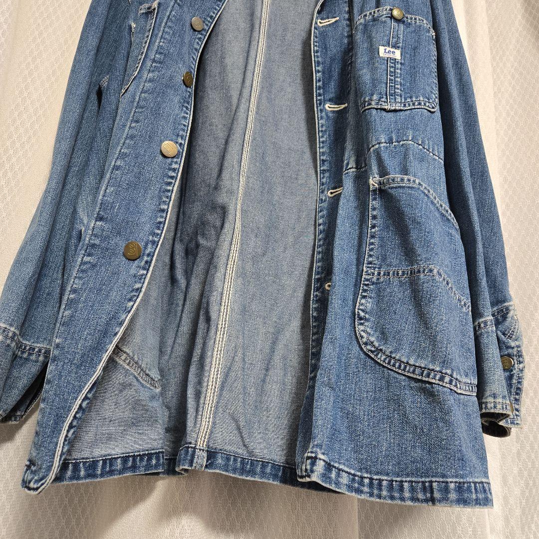 美品 Lee リー カバーオール 91-J デニム 0412 復刻