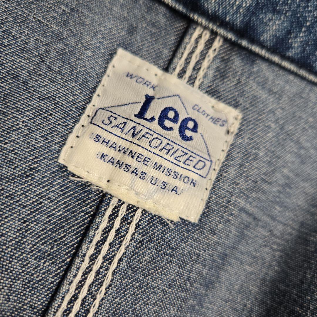 美品 Lee リー カバーオール 91-J デニム 0412 復刻