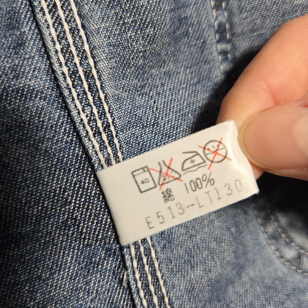 美品 Lee リー カバーオール 91-J デニム 0412 復刻