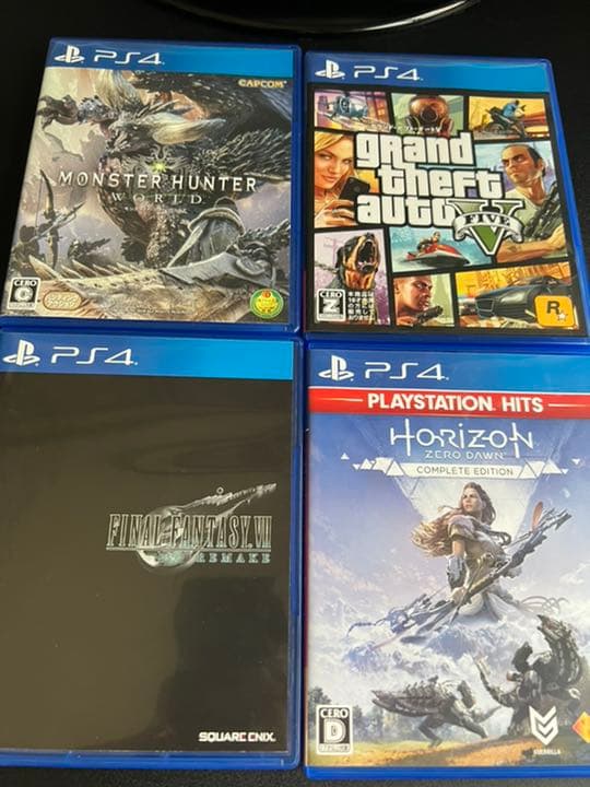 PS4ソフト(バラ)