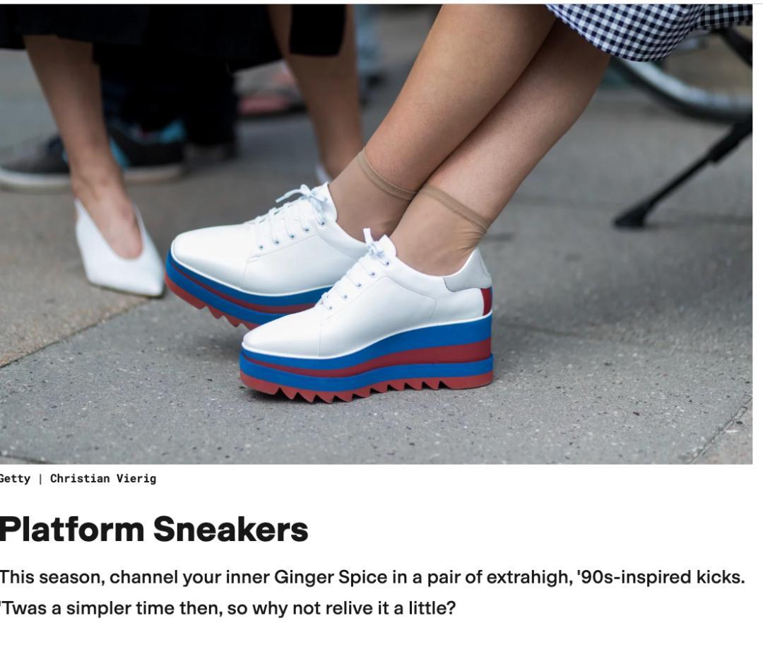 ステラマッカートニー スニーク エリススニーカー 厚底 プラットフォーム　38