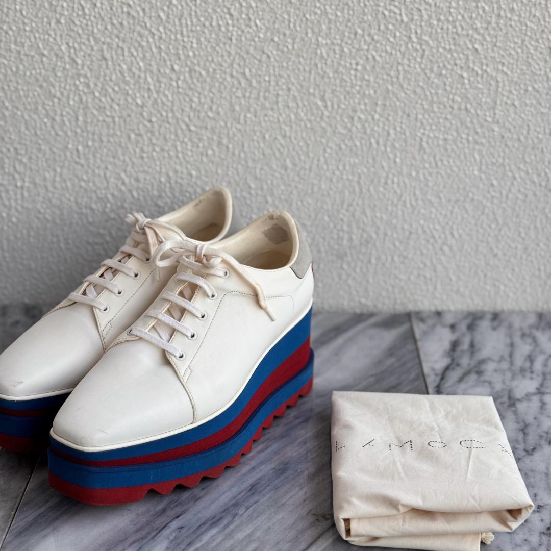 ステラマッカートニー スニーク エリススニーカー 厚底 プラットフォーム　38