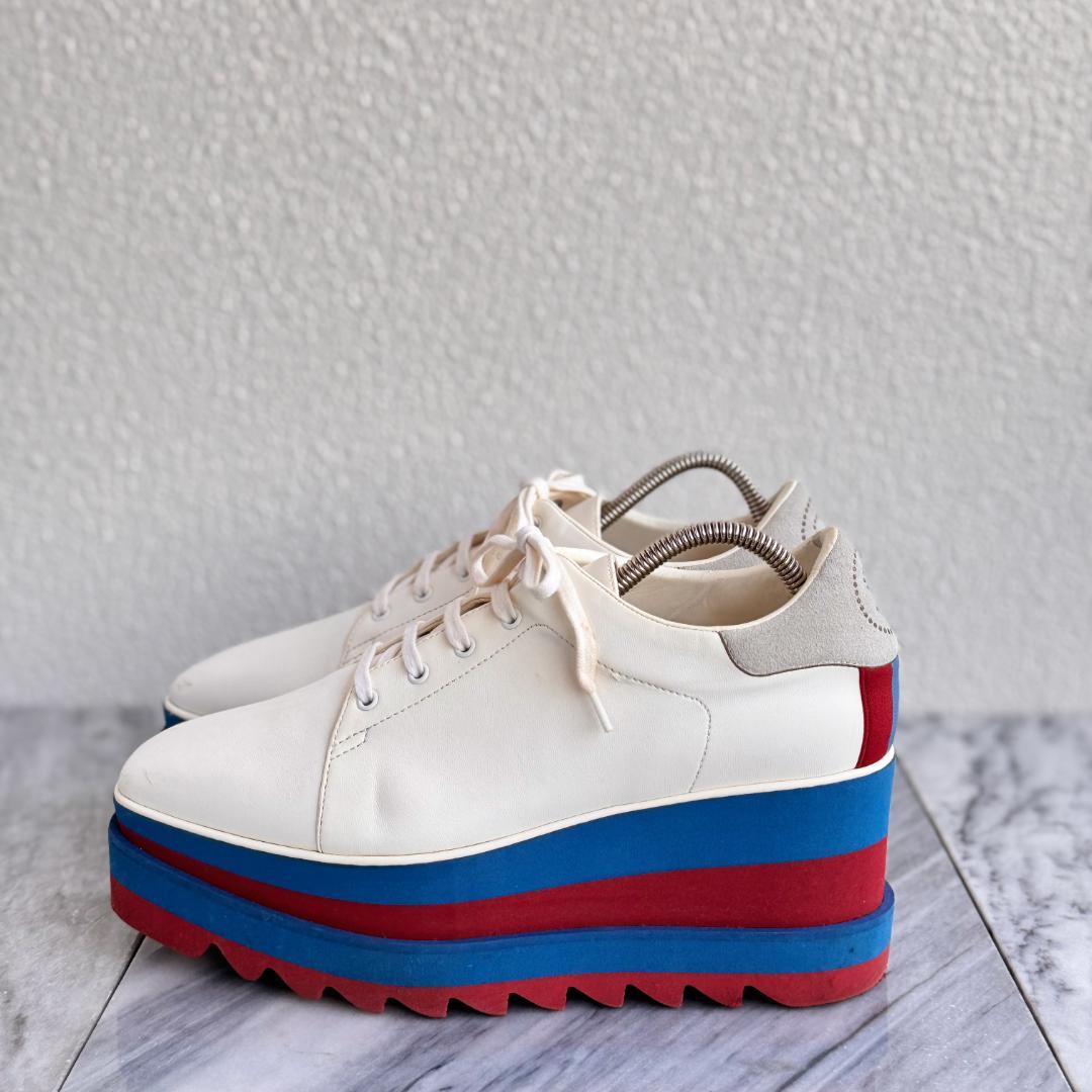 ステラマッカートニー スニーク エリススニーカー 厚底 プラットフォーム　38