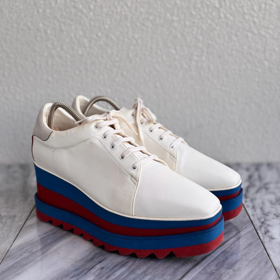 ステラマッカートニー スニーク エリススニーカー 厚底 プラットフォーム　38