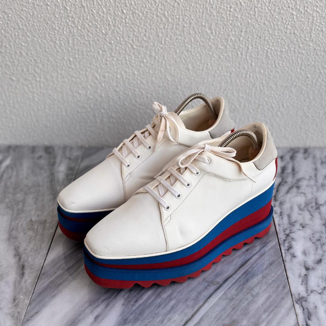 ステラマッカートニー スニーク エリススニーカー 厚底 プラットフォーム　38