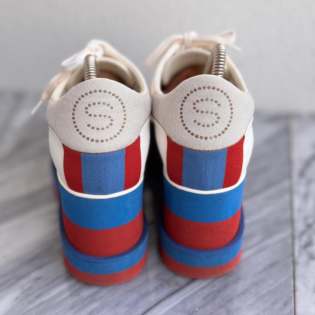 ステラマッカートニー スニーク エリススニーカー 厚底 プラットフォーム　38