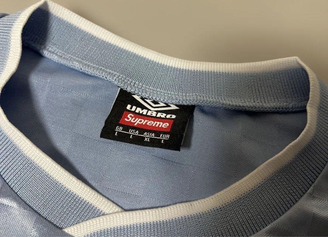 supreme Umbro Soccer Jersey ゲームシャツ Tシャツ
