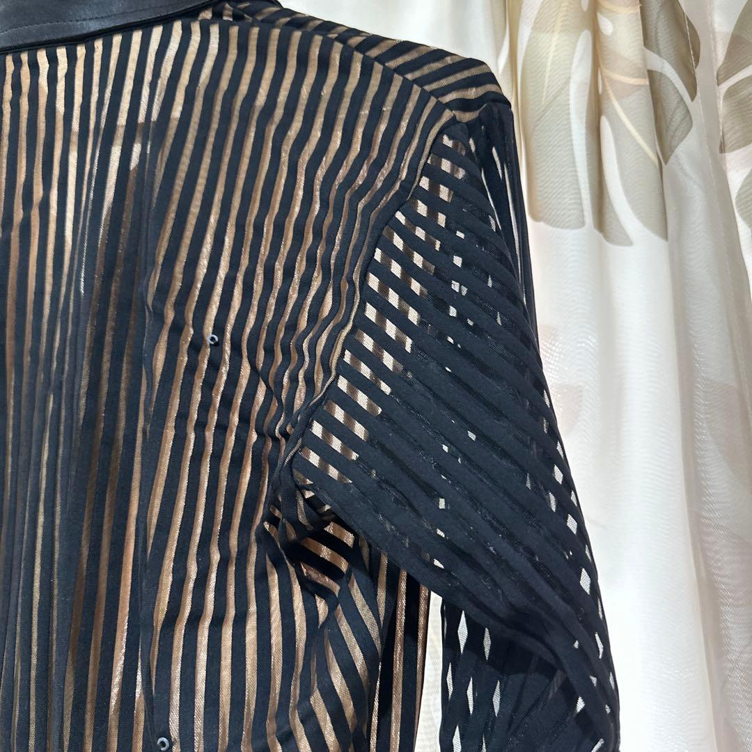 社交ダンス　ラテン　メンズシャツ　サイズS 定価45000円